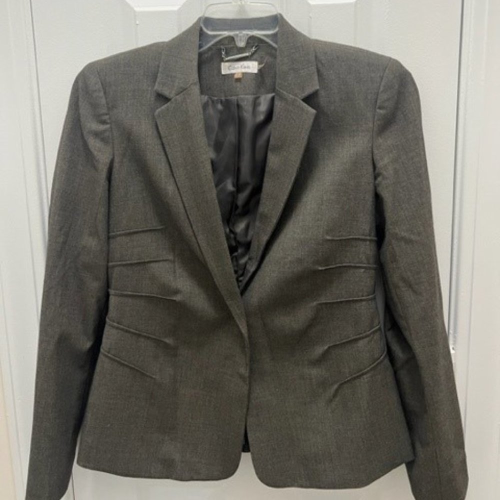 Calvin Klein tapered jacket Size 6